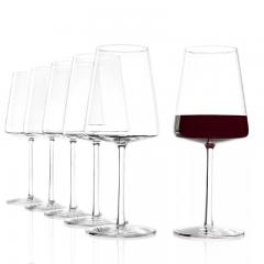 Set 6 pahare vin rosu 520 ml Power