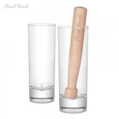 Set 2 pahare mojito cu mojar FTA 1835