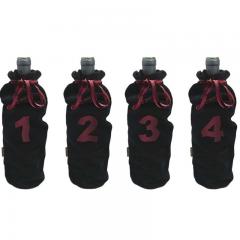 Set 4 saculeti catifea pentru degustare FIA 036