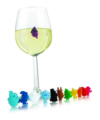 Glass markers Christmas crowd  VV 18861